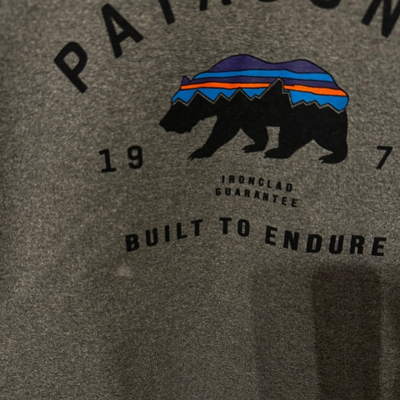 Patagonia Arched Fitz Roy Bear Uprisal Crew Sweatshirt Mens large - Picture 4 of 4